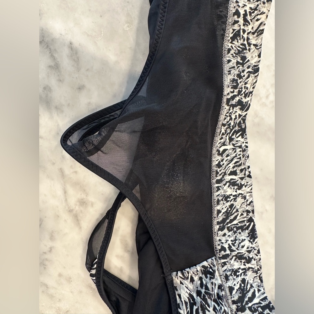 Black And White Patterned Bikini Set, Lululemon - image 3